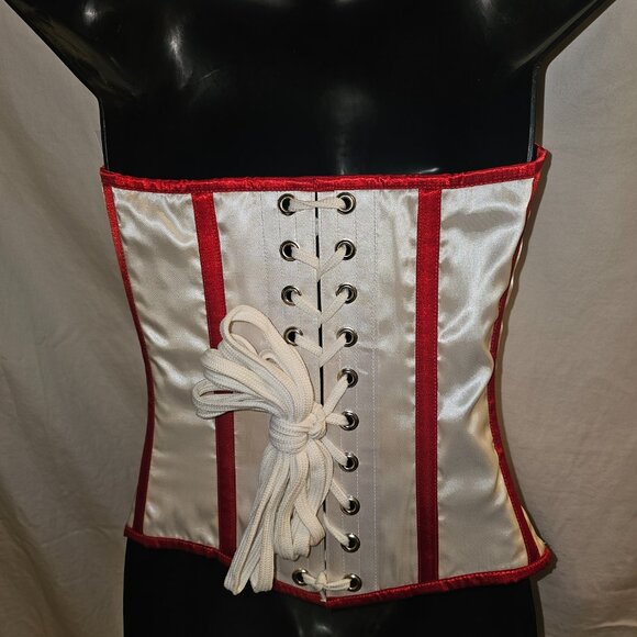 Naughty Nurse NWT Handmade USA Corset MED Sort Torso - Picture 3 of 16